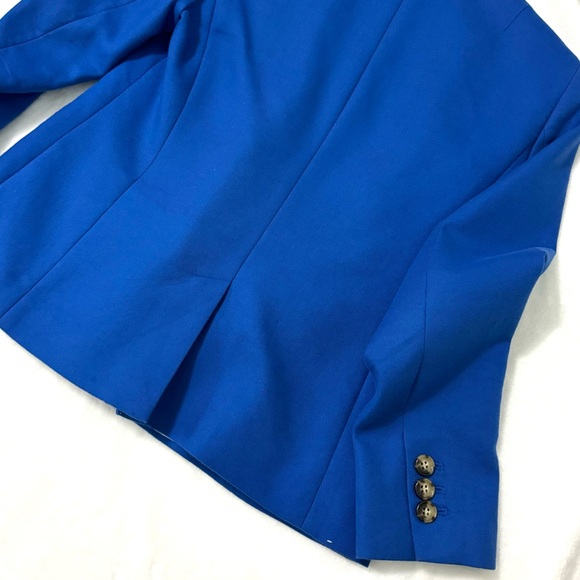 Talbots Women’s Cobalt Blue Blazer - Picture 4 of 8